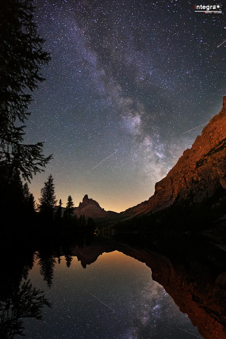 via lattea al lago federa ( passo giau )