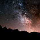 Via Lattea dalle Tre Cime di Lavaredo