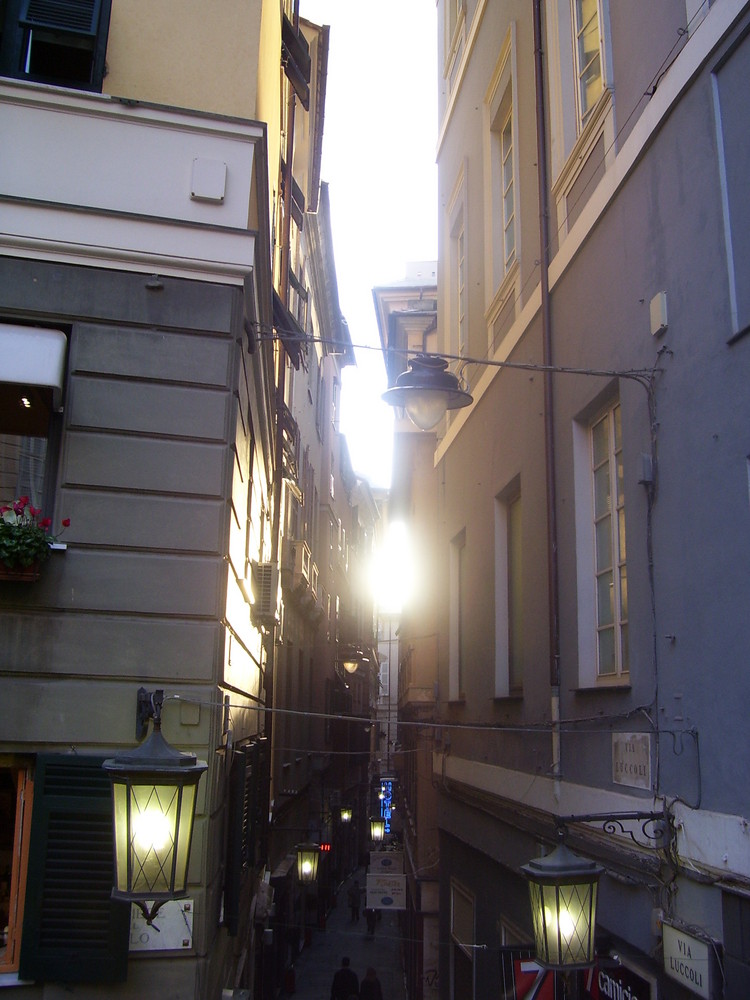 via luccoli,genova