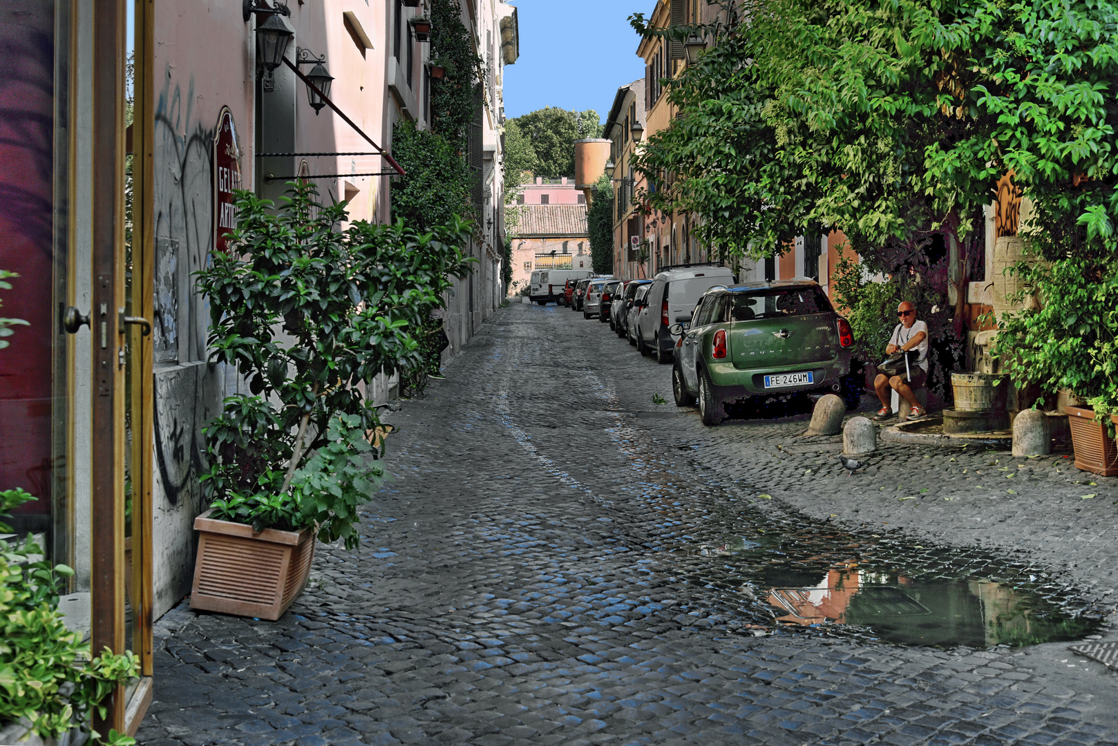 Via Margutta Gasse in Rom