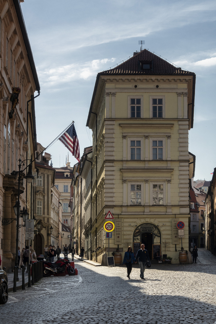 Via Nerudova, Mala Strana, Praga