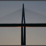 Viaduct Millau gerade