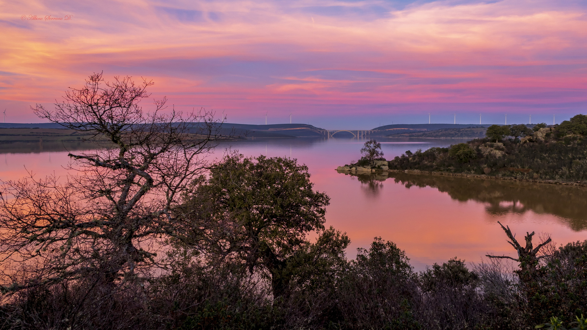 Viaducto Martín Gil. (Atardecer)