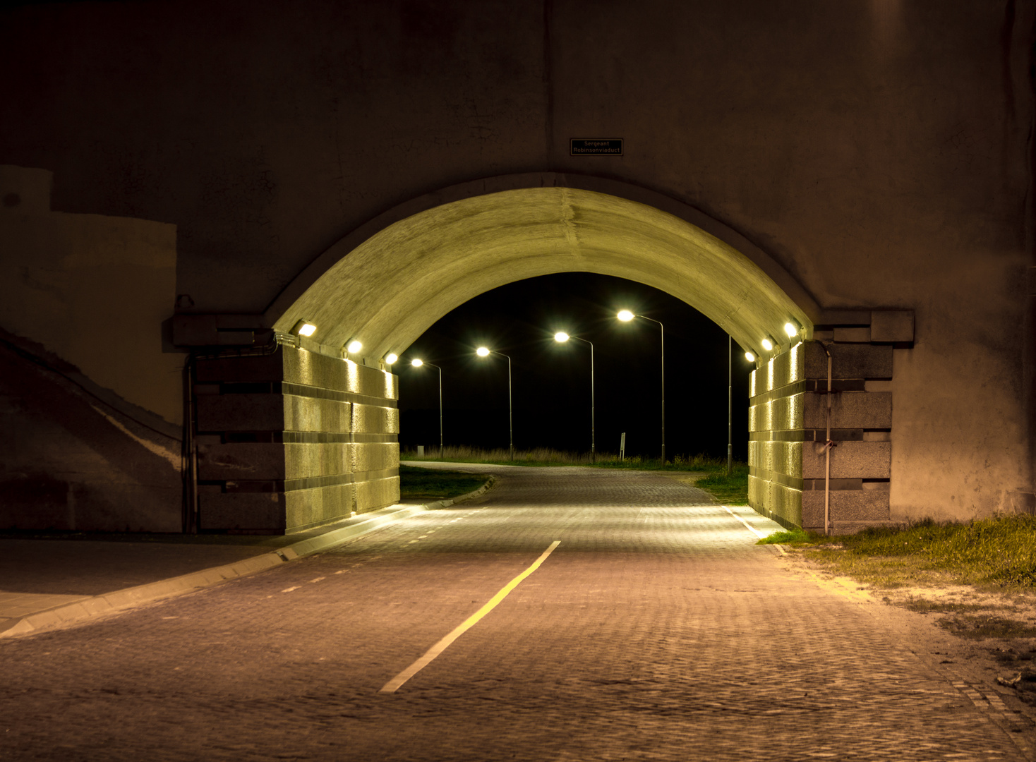 Viadukt Foto & Bild architektur, architektur bei nacht, straßen