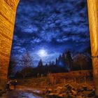 Viadukt bei Nacht 