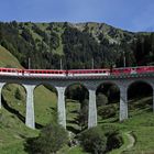 Viadukt der Rhätischen Eisenbahn bei Disentis