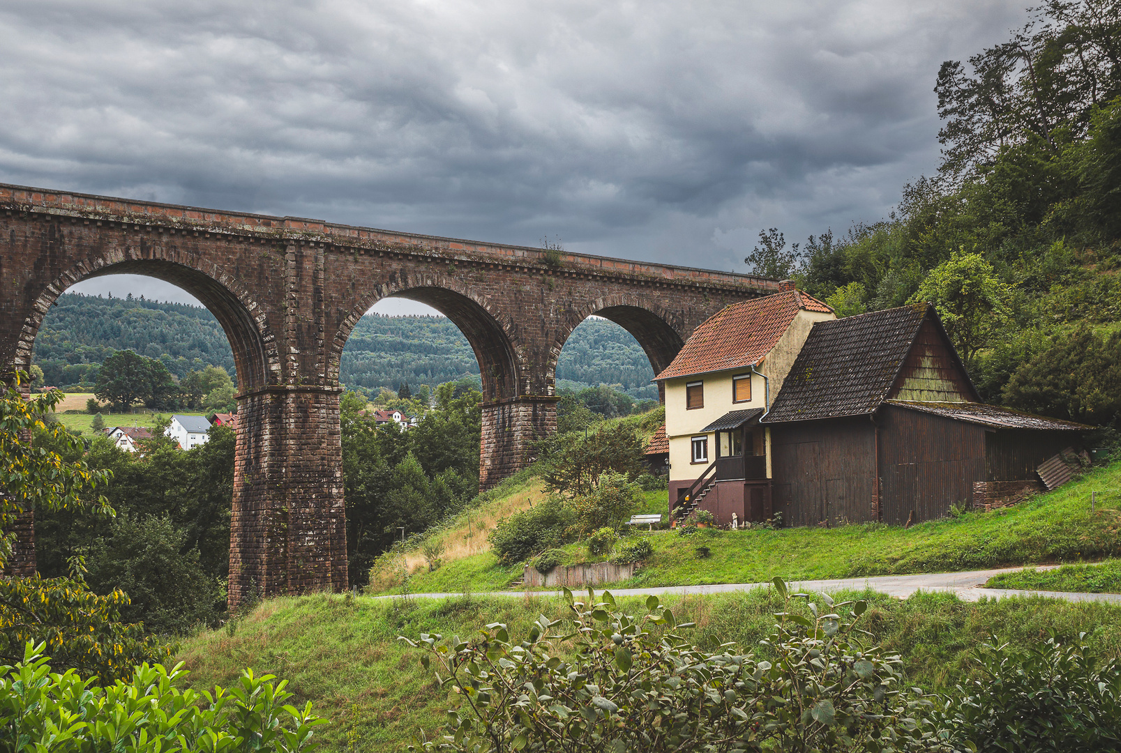 Viadukt im Odenwald