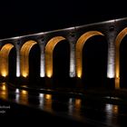 Viadukt im Regen