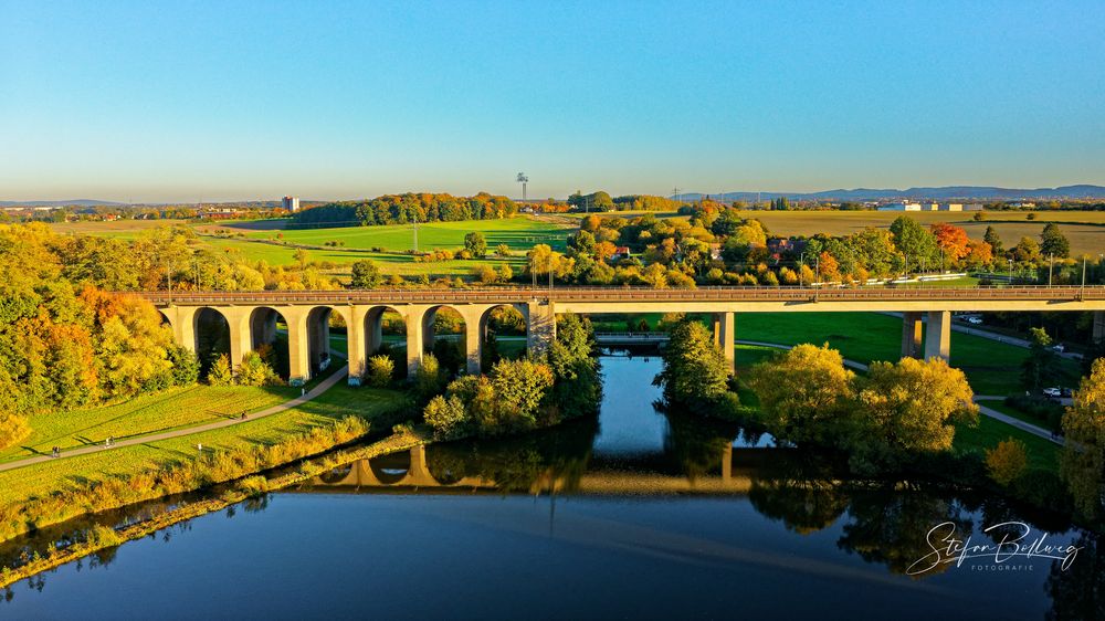 Viadukt Obersee Bielefeld Schildesche Foto & Bild landschaft