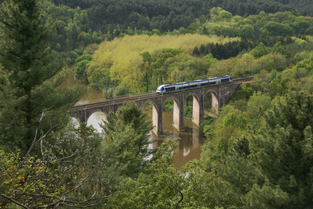 Viadukt über der Vilaine