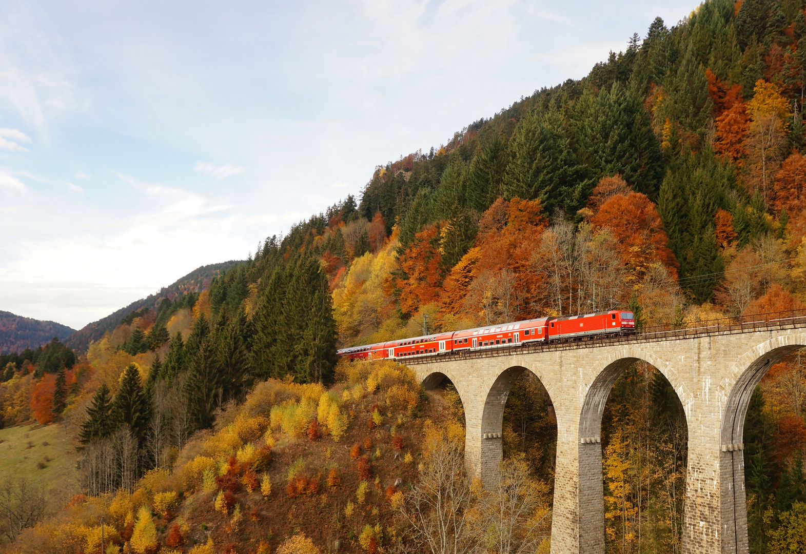 Viadukt über die Ravennaschlucht