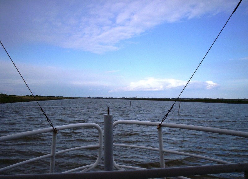 VIAGGIO ALLA FOCE DEL PO - NEL BLU VERSO IL MARE