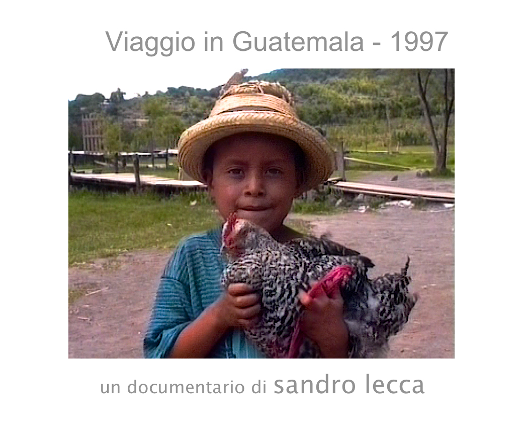 Viaggio in Guatemala - 1997