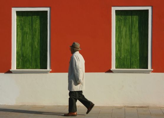 VIAGGIO NEL COLORE..." nel bel...mezzo "