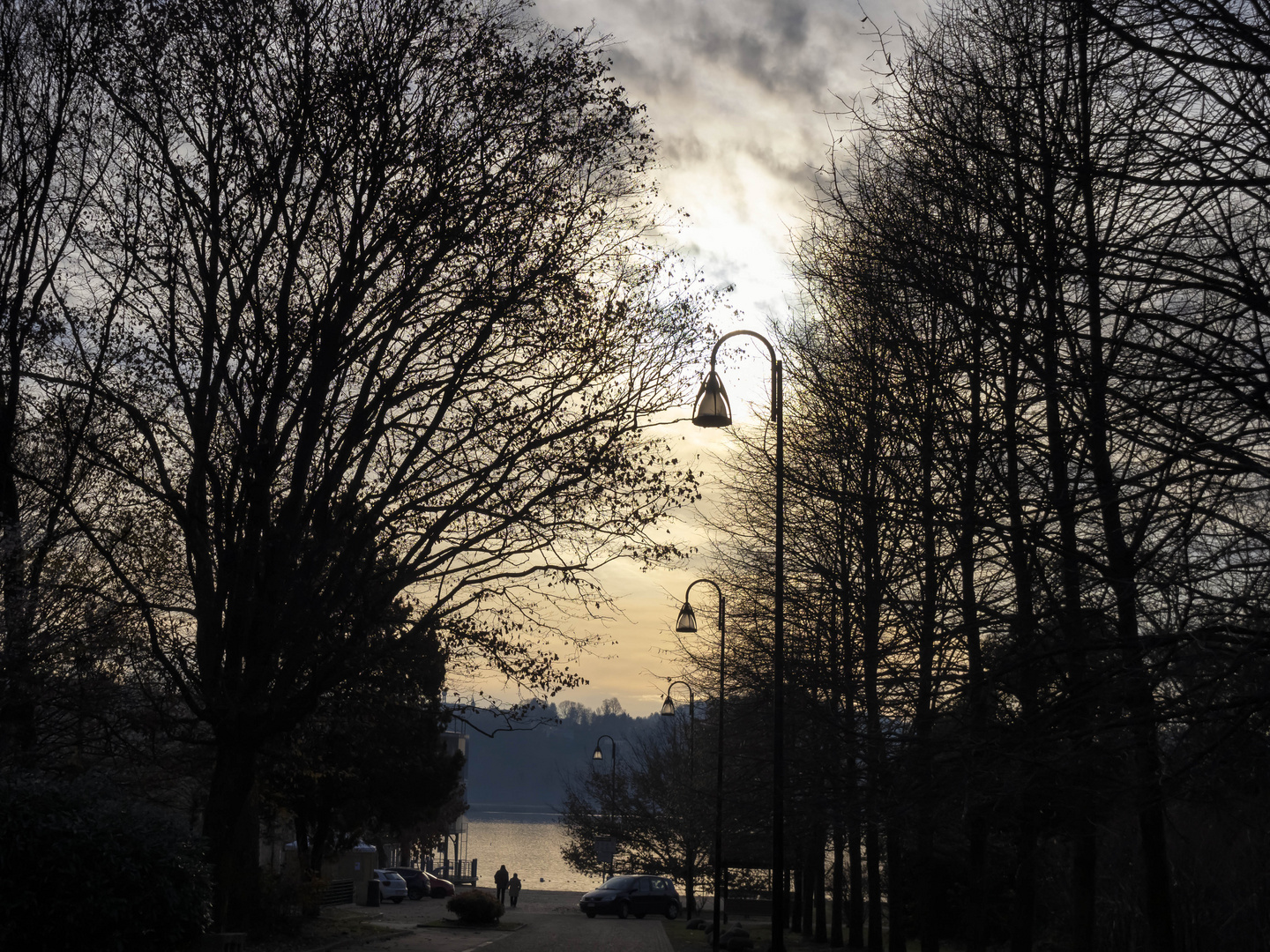 Viale del tramonto