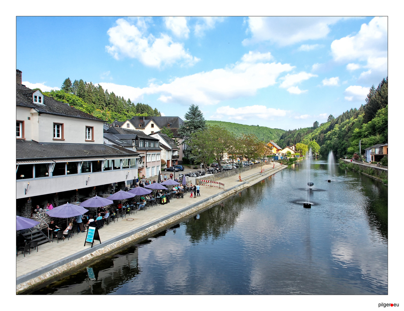 Vianden an der Our, Luxemburg