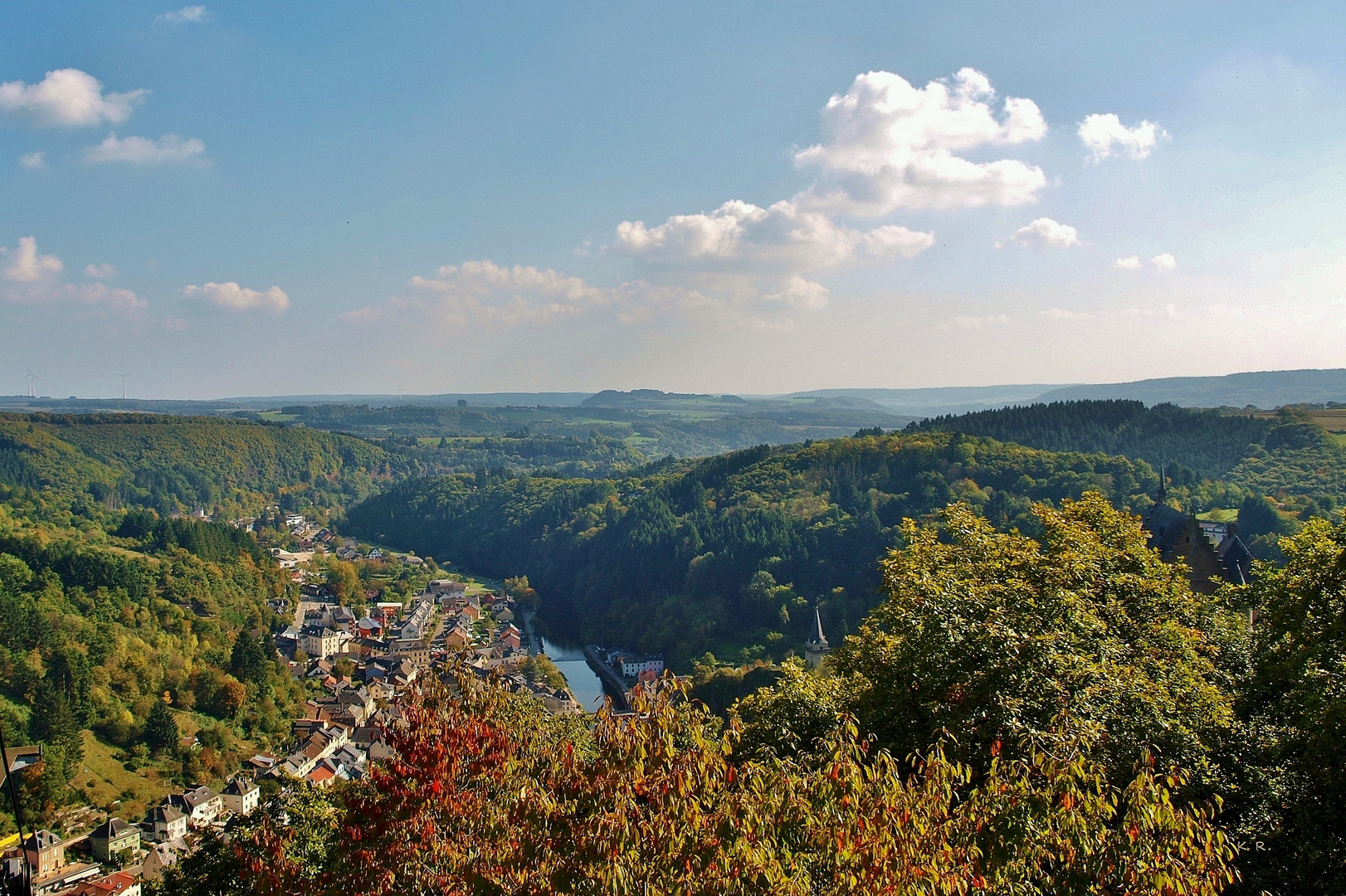 Vianden liegt vor uns ...