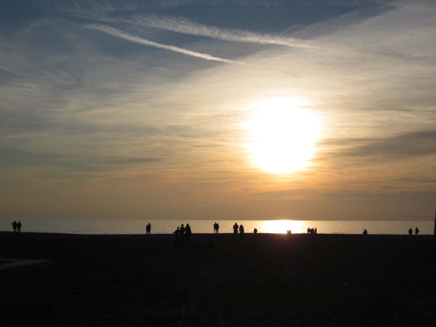 VIAREGGIO AL TRAMONTO