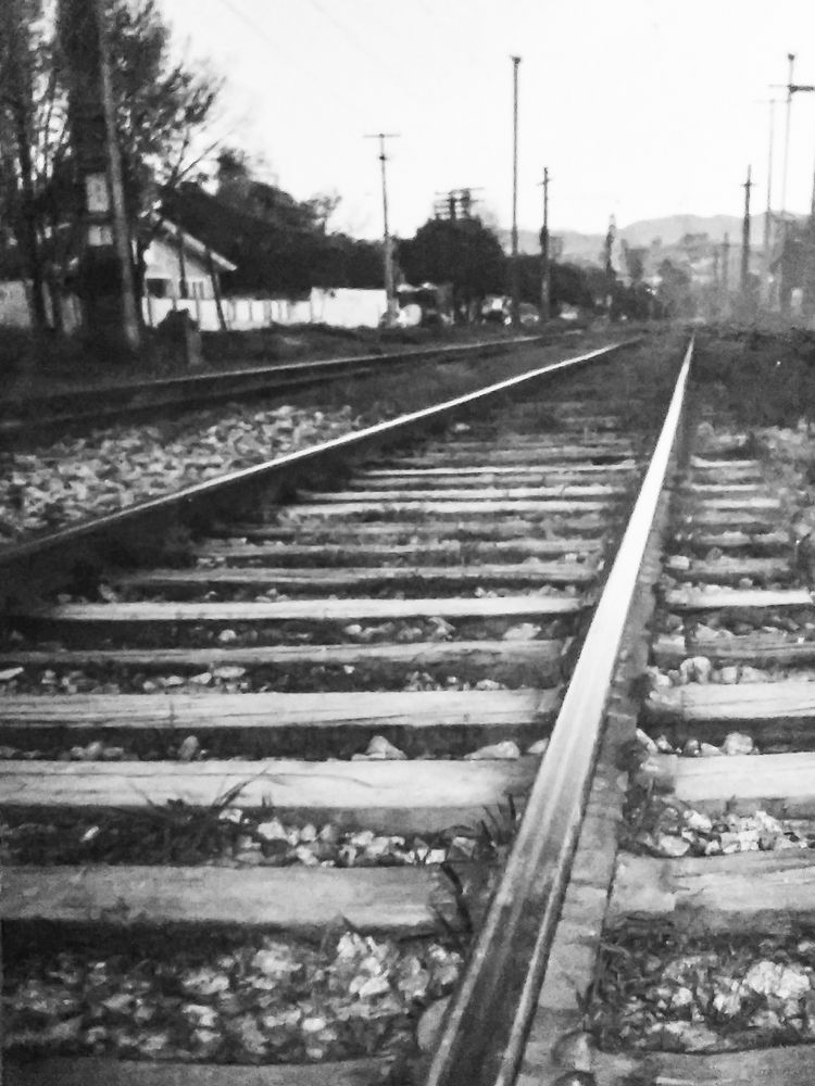 Vías del tren. Quilpué. Valparaíso (Chile)