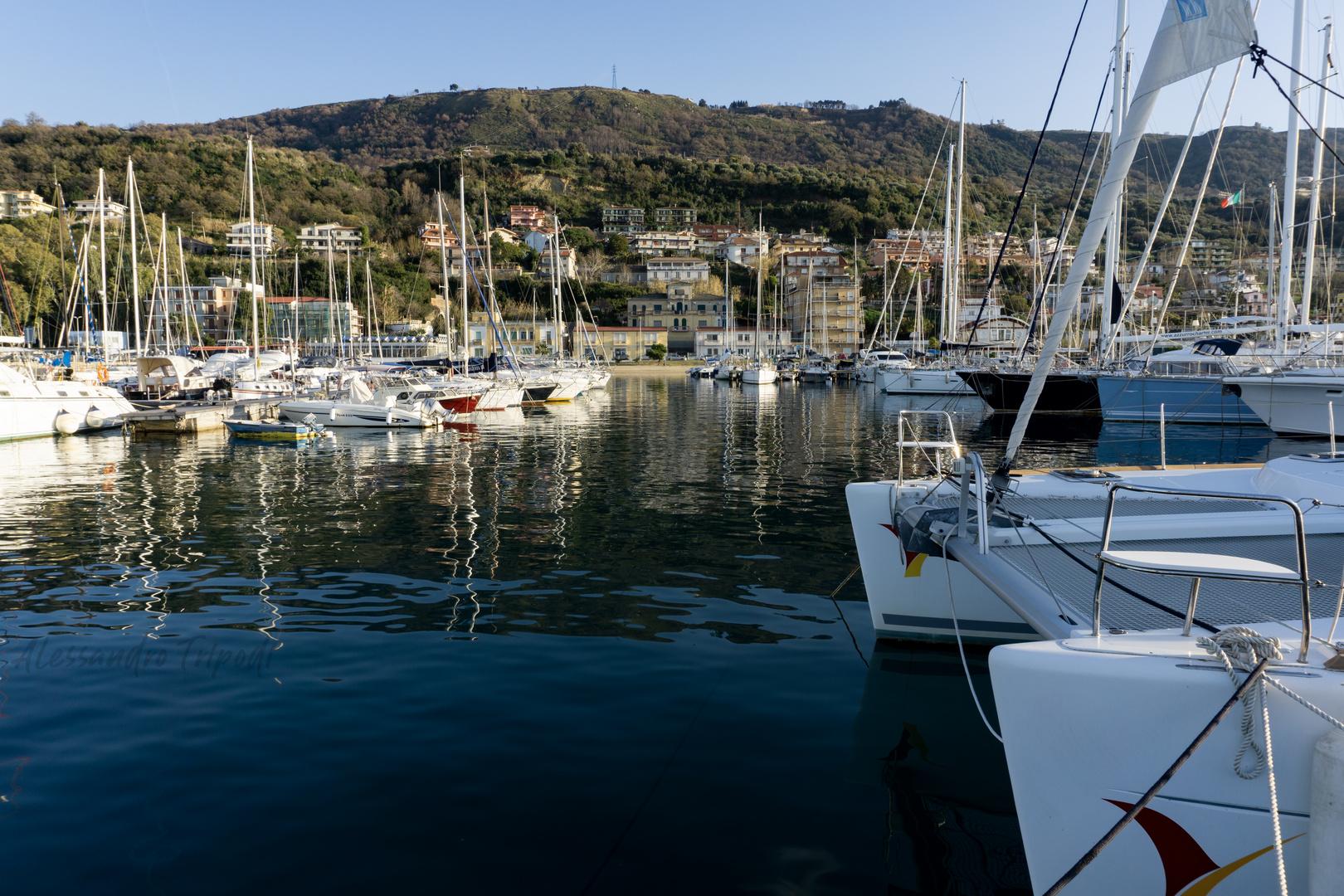 Vibo Marina e il suo porto.