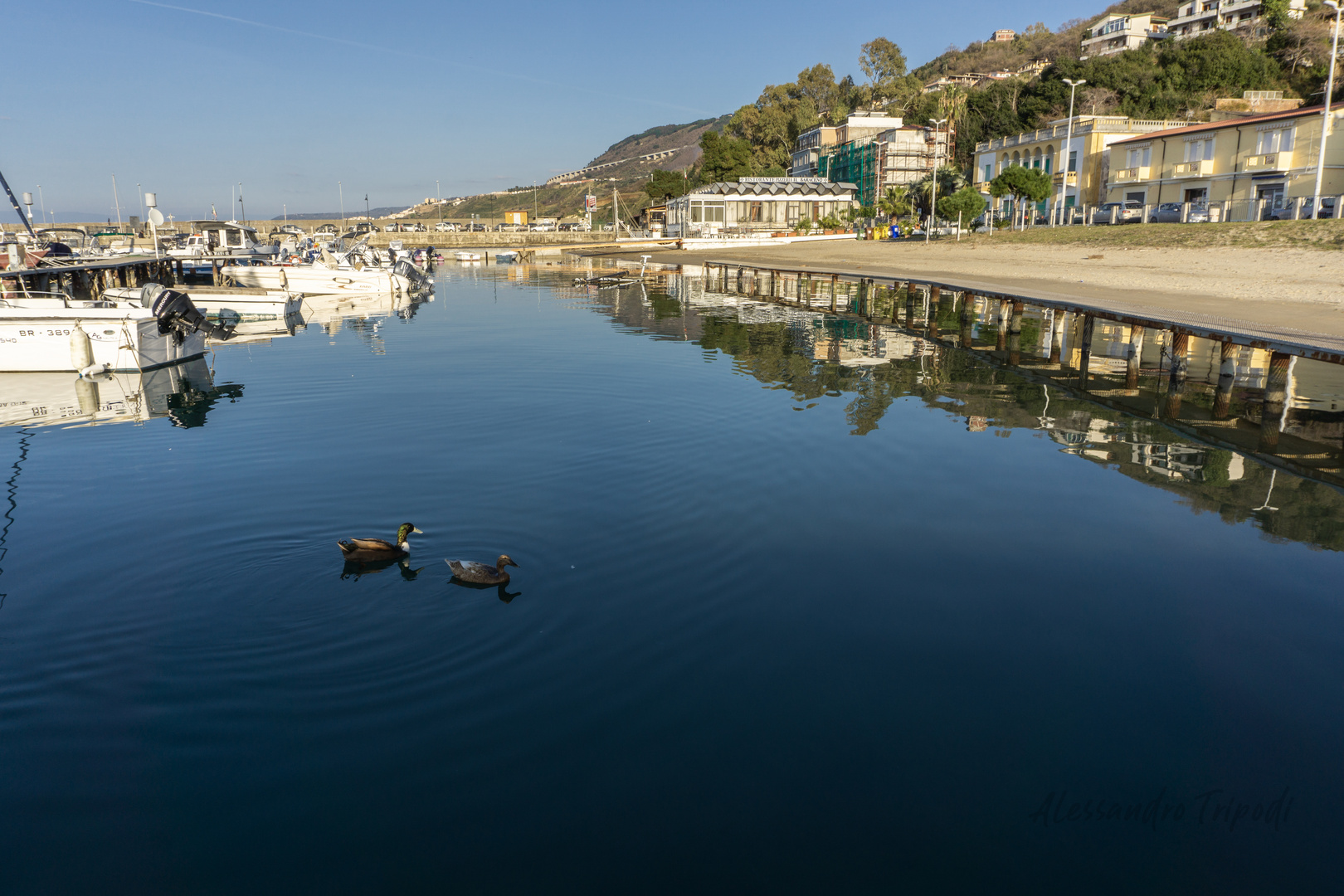 Vibo Marina e il suo porto.