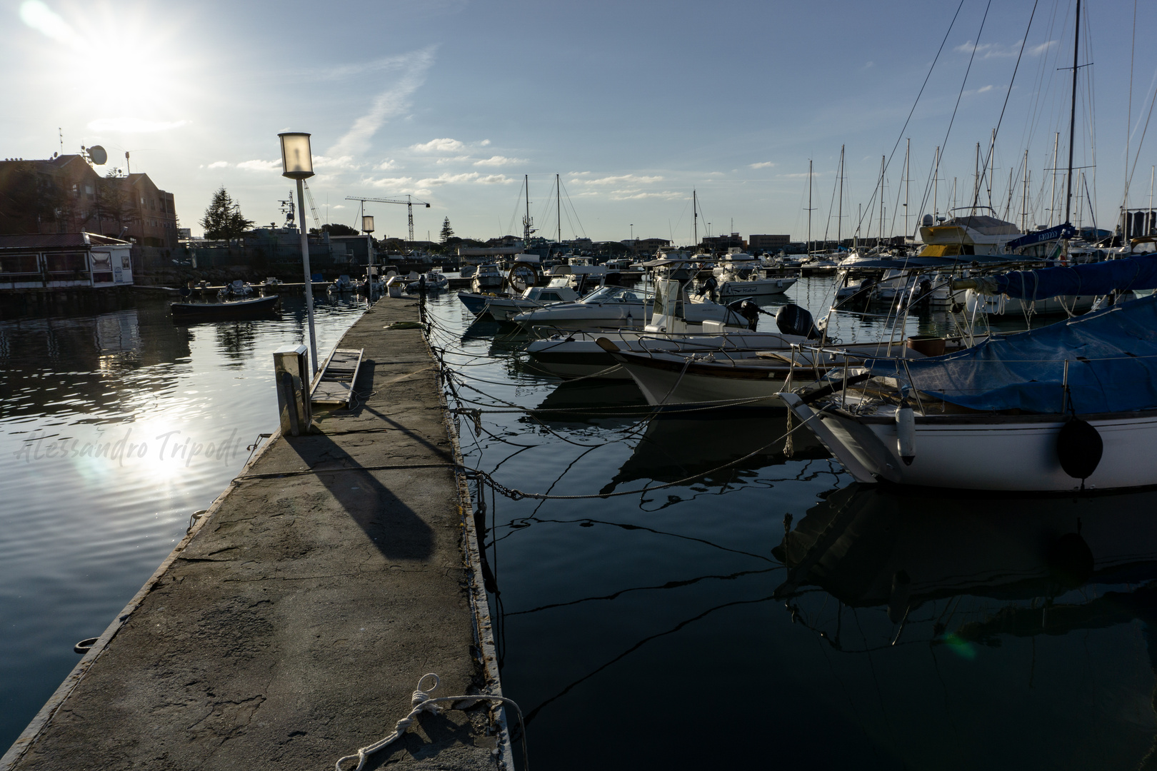 Vibo Marina e il suo porto.