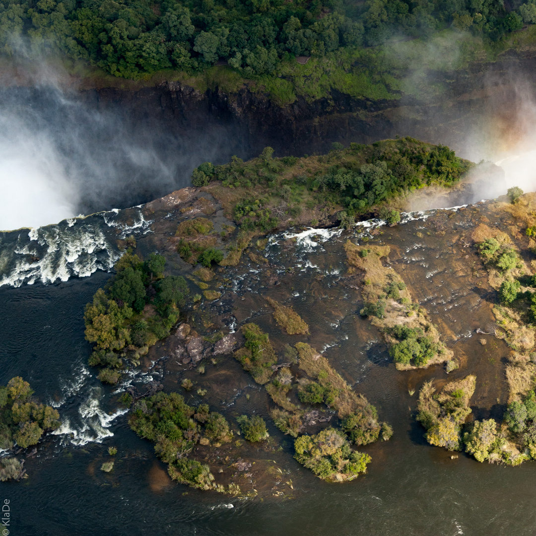 Vic Falls - Abbruch-Kante