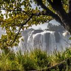 Vic Falls - Blick aus dem Regenwald auf den Eastern Cataract