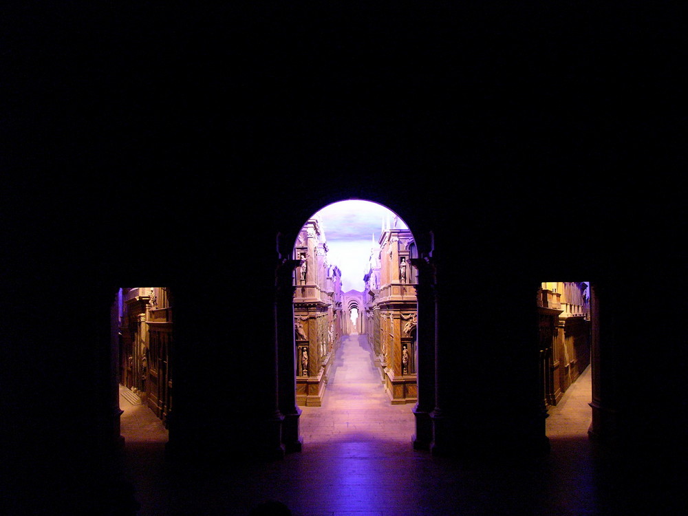 Vicenza Palladio : Teatro olimpico.