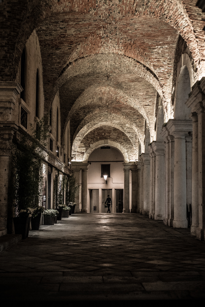 Vicenza - sotto la Basilica