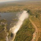 Vicfalls aus dem Helicopter