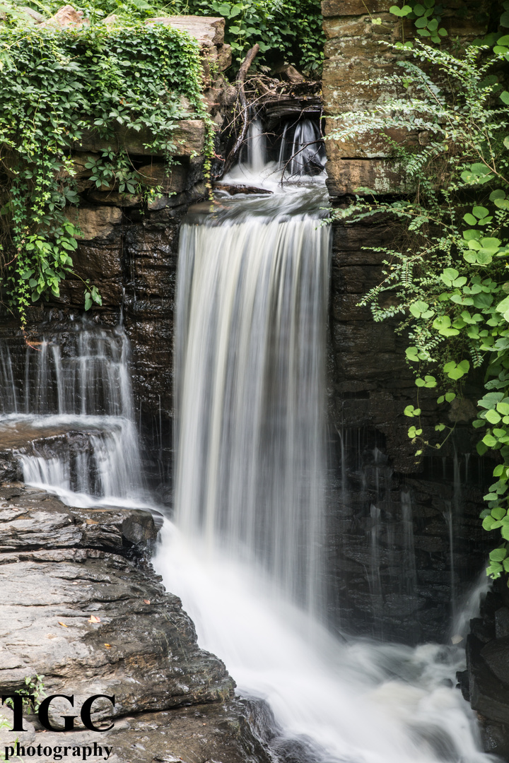 Vickery Creek Falls Roswell Mill Georgia