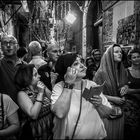 Vicolo Brugnò, Palermo - Devotees of Santa Rosalia.