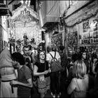 Vicolo Brugnò, Palermo - Devotees of Santa Rosalia.