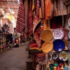 Vicolo del souk di Marrakech