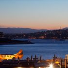 Victoria BC, Hafen nach Sonnenuntergang