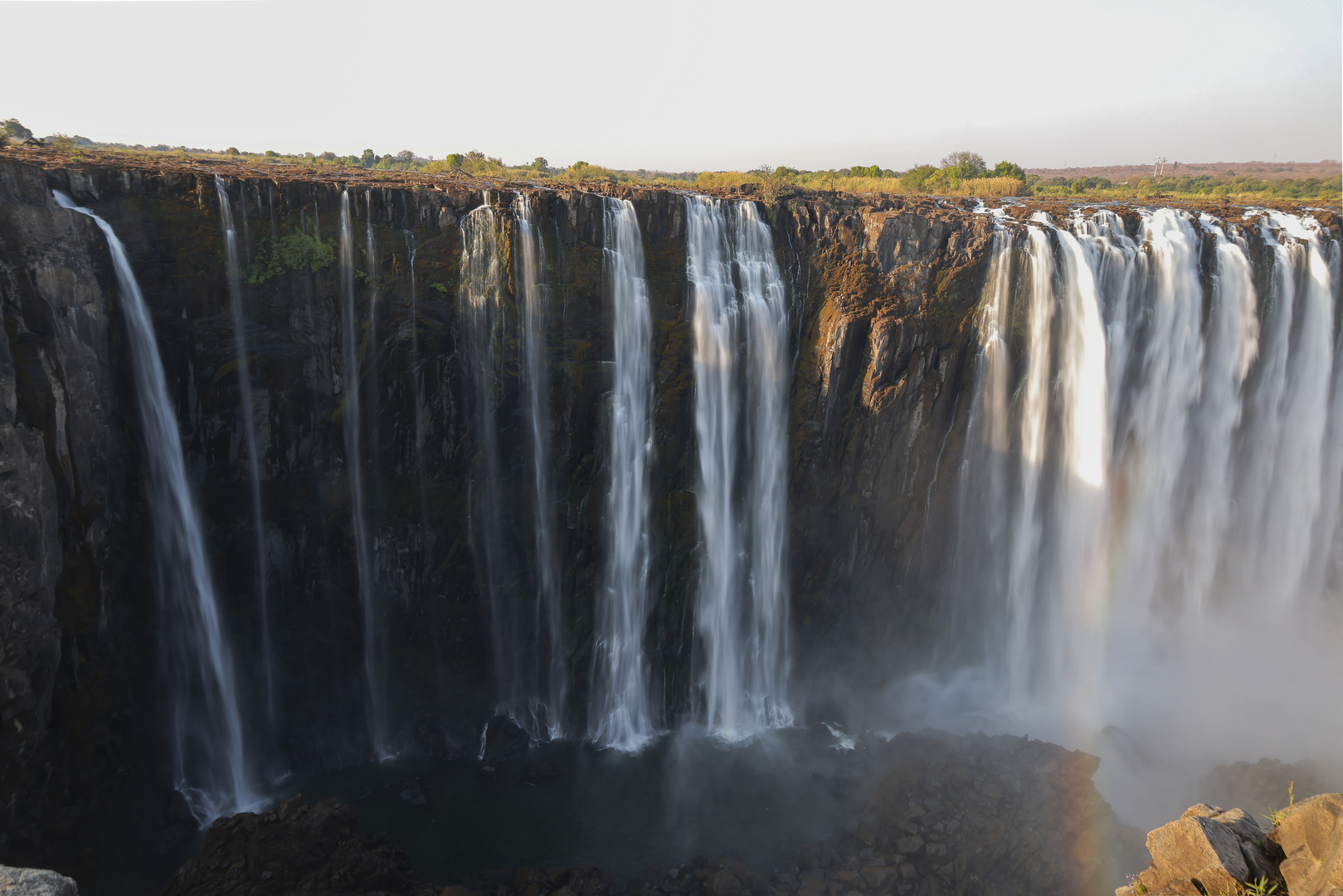 Victoria Falls am Abend