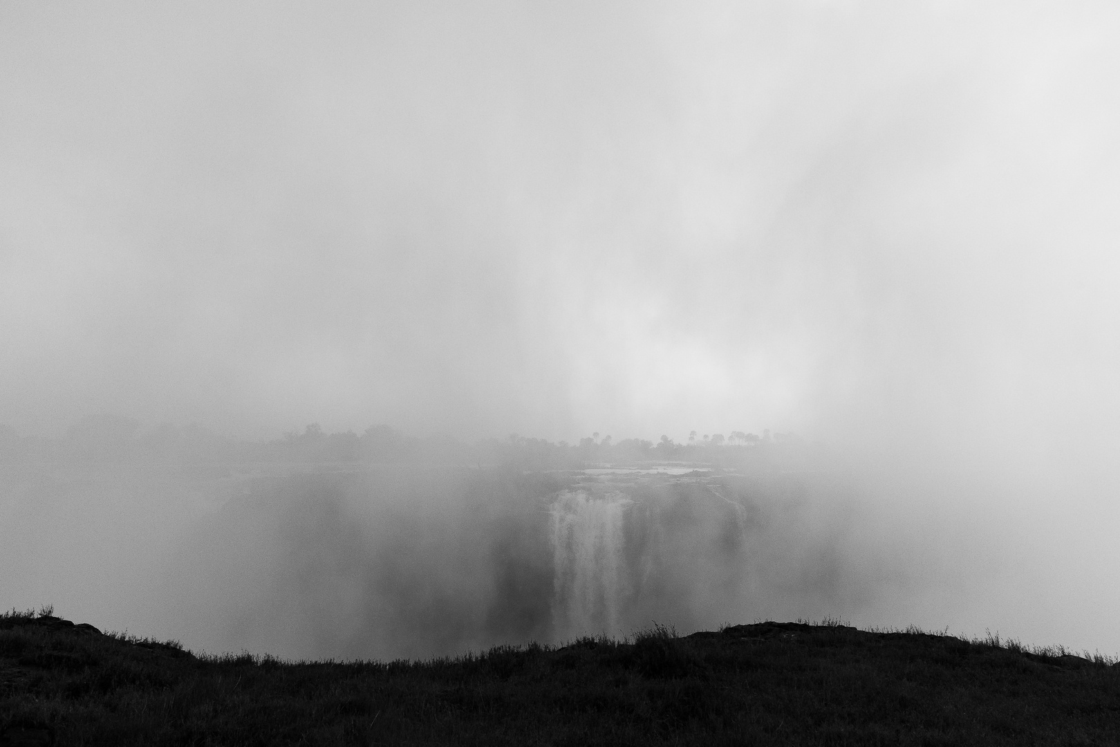 Victoria Falls am morgen