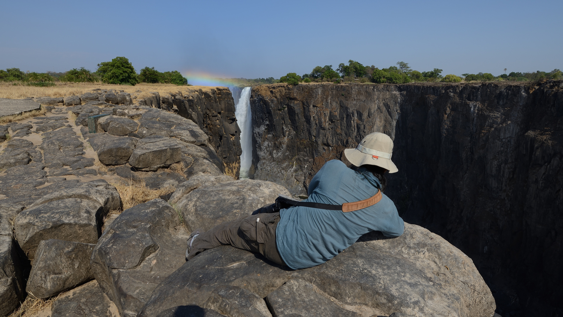 Victoria Falls - auf der Suche nach dem richtigen Ausschnitt...