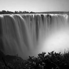 Victoria Falls bw