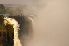 Victoria Falls in der Trockenzeit