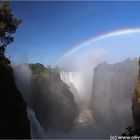 Victoria Falls in the afternoon sun