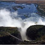 Victoria Falls, nochmal von oben