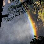 Victoria Falls - Regenbogen am Abend