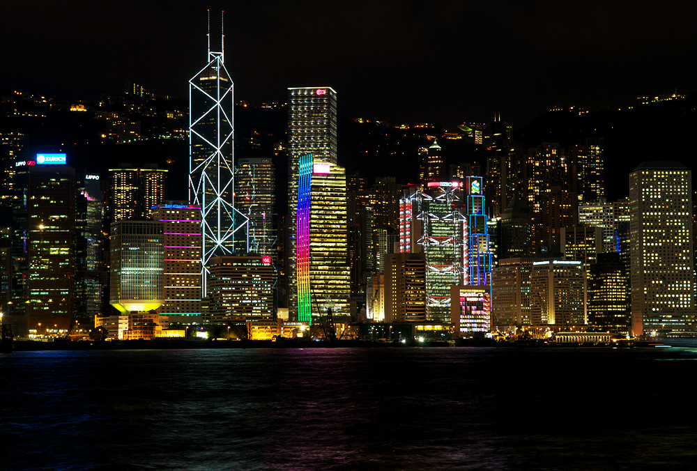 Victoria Harbour @ night