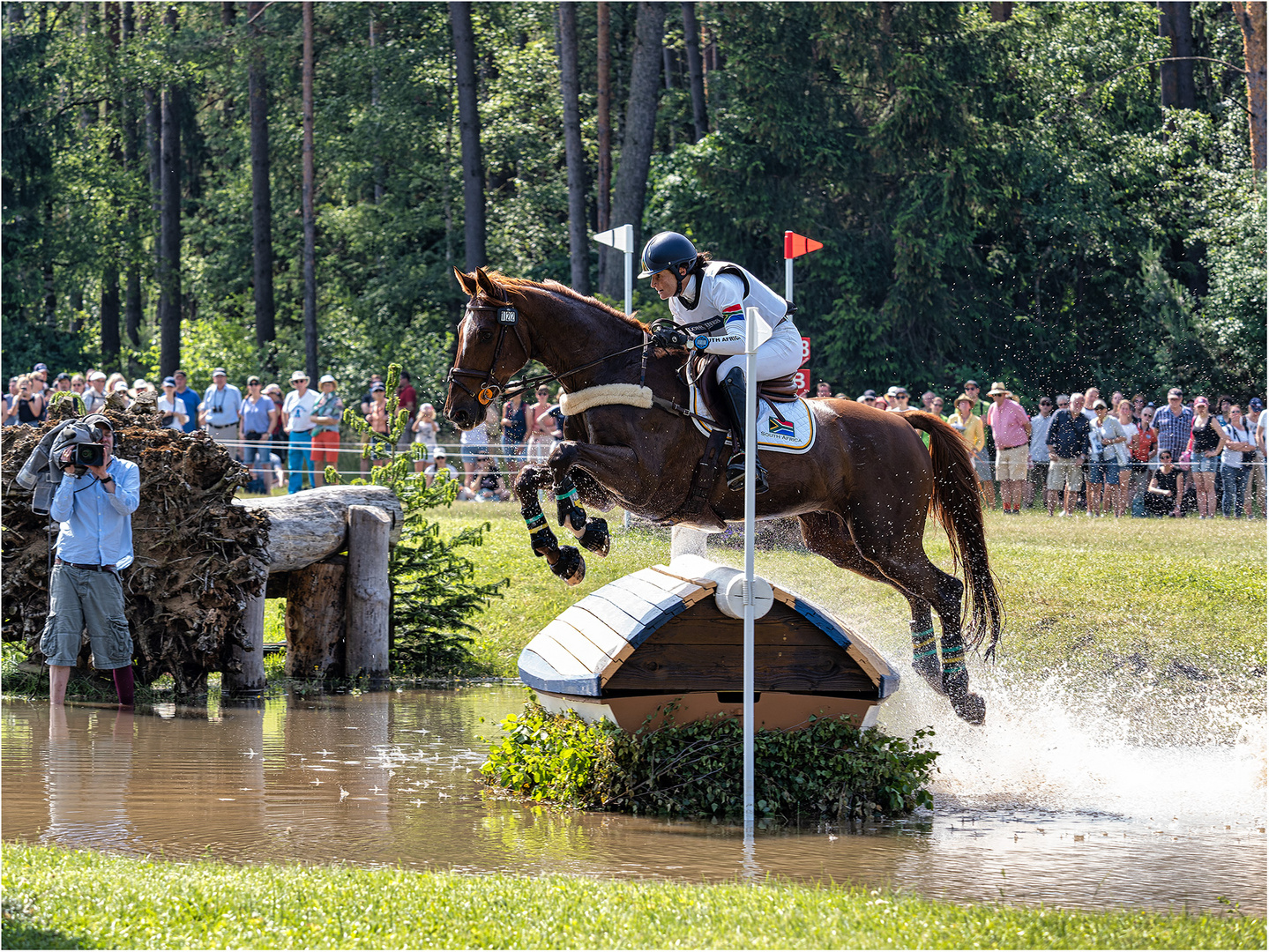 Victoria Scott-Legendre (RSA) mit Valtho des Peupliers