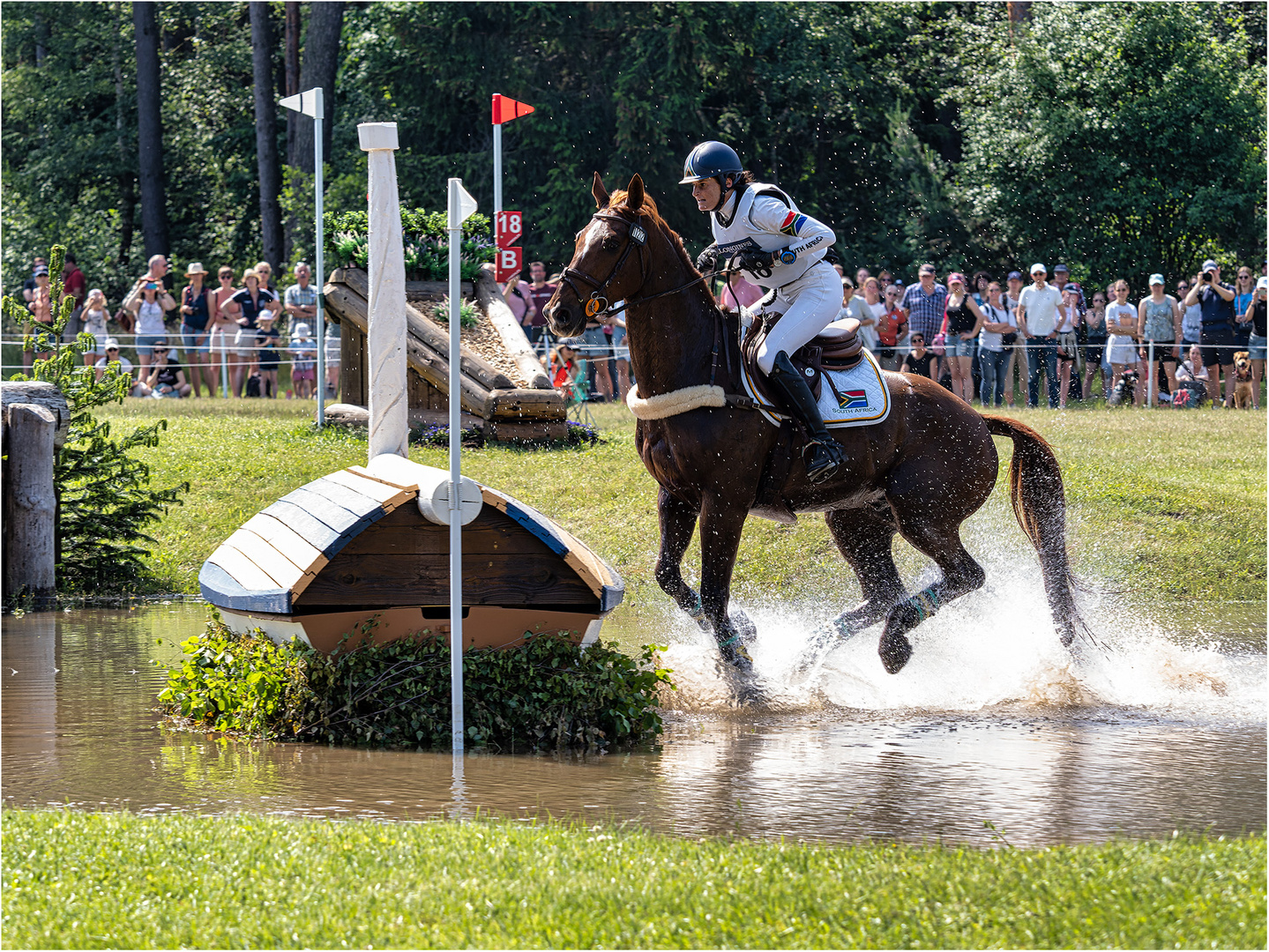 Victoria Scott-Legendre (RSA) mit Valtho des Peupliers