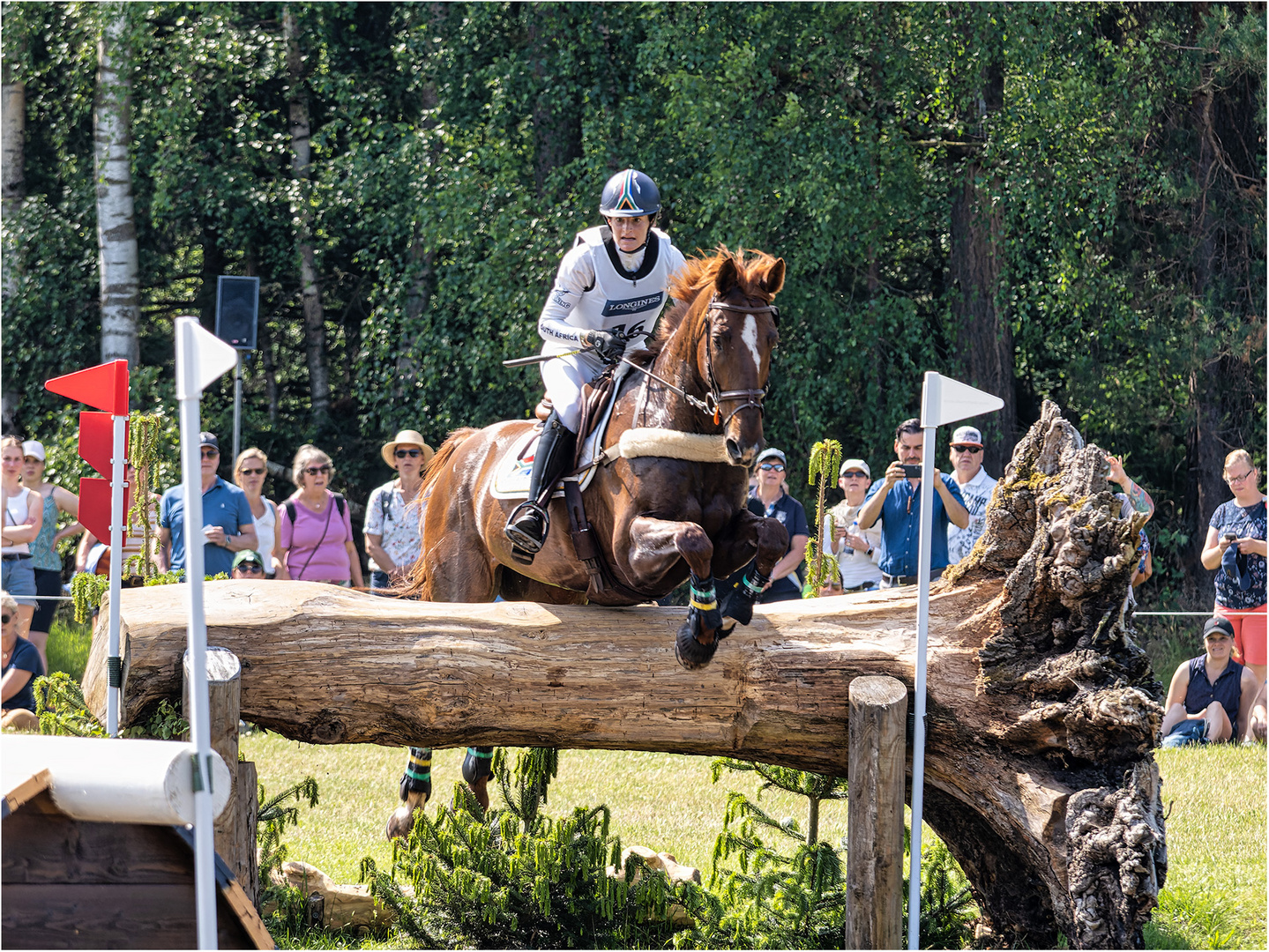 Victoria Scott-Legendre (RSA) mit Valtho des Peupliers