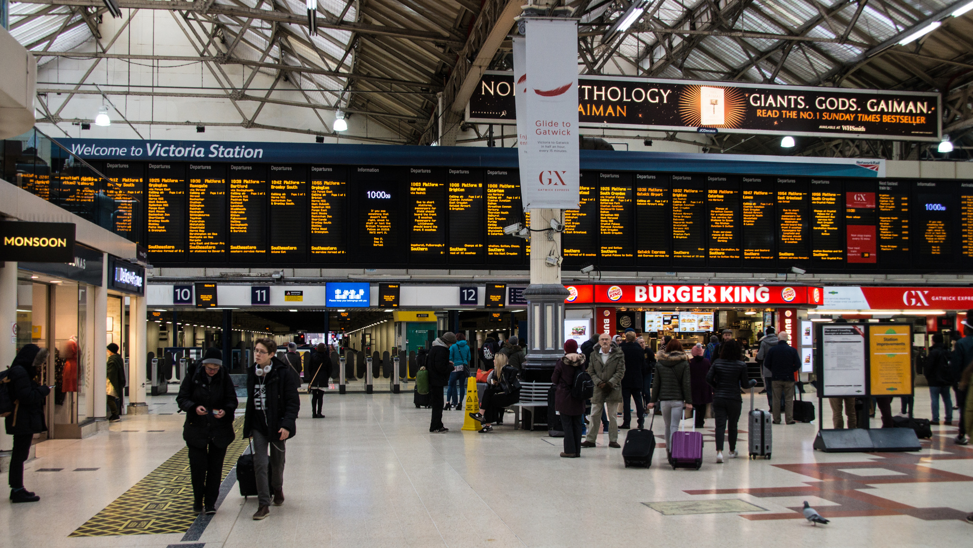 Victoria Station Wartehalle