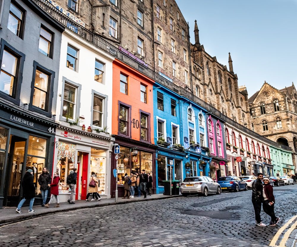 Victoria Street, Edinburgh Foto & Bild urlaub, world, schottland